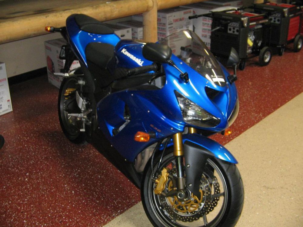 2005 kawasaki ninja zx-6r  sportbike 