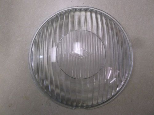 RARE 7 inch Miller Vincent headlamp glass(fluted). PR18/1D, headlight