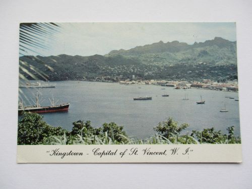 THE BAY AT KINGSTOWN , ST. VINCENT - POSTED MARITIME MAIL