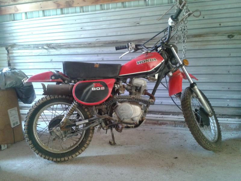 1981 Honda XL80 S clear title, one owner