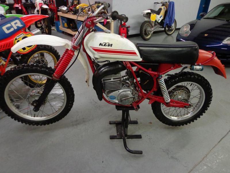 1978 ktm gs 175 six speed with a title! pvl ignition - runs excellent!
