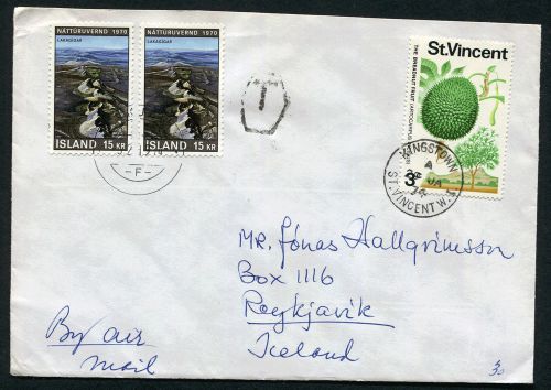 ST. VINCENT: (11250) bread fruit/Iceland/tax/dues cover