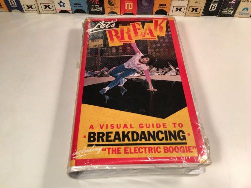 * let&#039;s break betamax not vhs 1984 breakdancing instruction beta 80&#039;s dancing