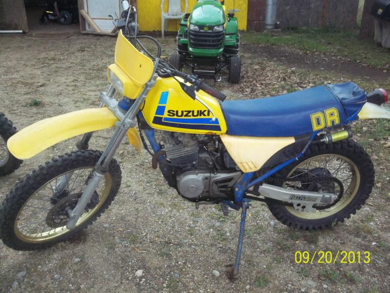 1984 DR 250 with title