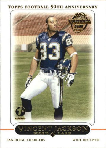 2005 (CHARGERS) Topps First Edition #420 Vincent Jackson