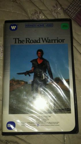 Warner Home Video The Road Warrior Beta Max Tape
