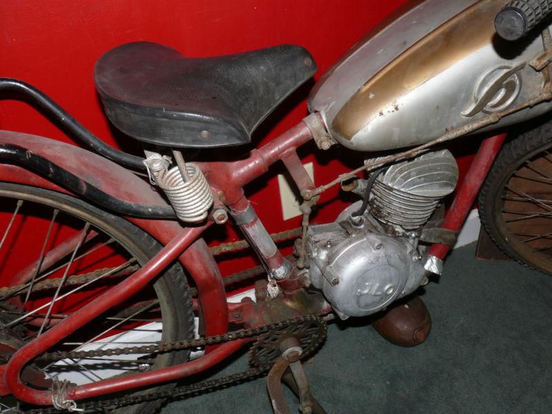 Estate find very rare 1948-49 hoffman motorcycle -great for restoration