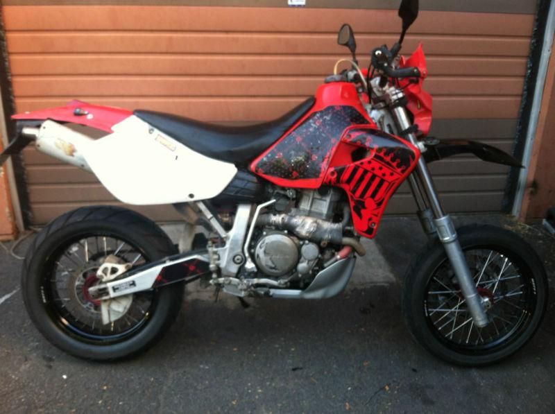 2002 Honda XR650R Street Legal Dual Sport and Supermoto - Lots of recent work!