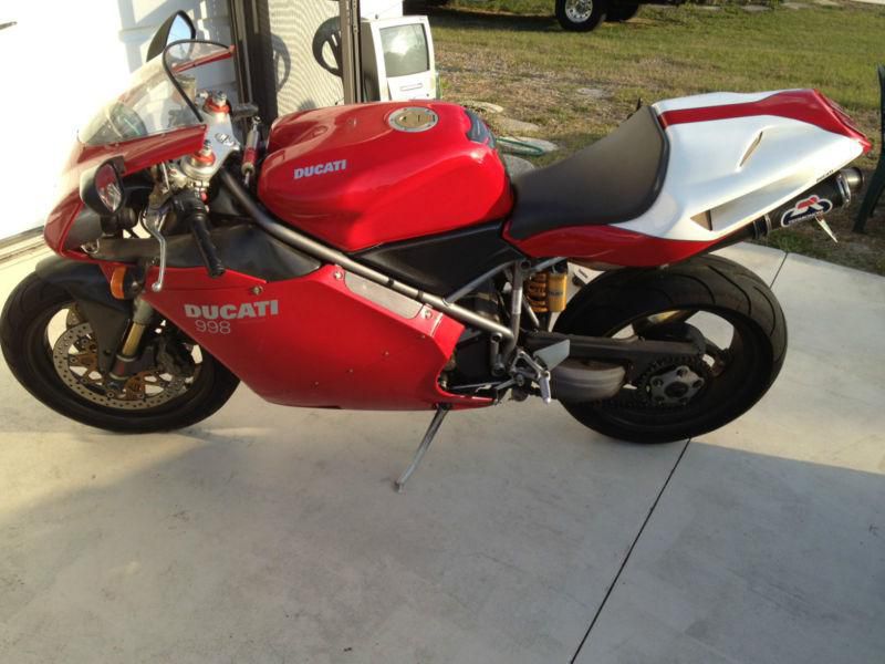2002 Ducati 998 Monoposto Excellent Condition