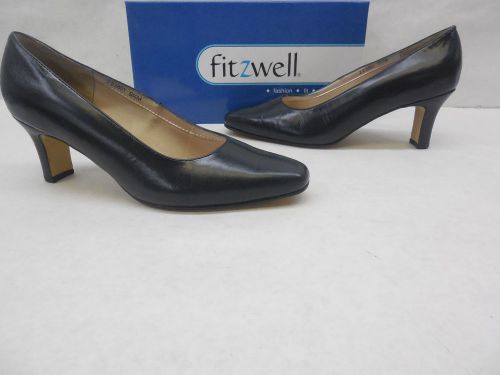 Fitzwell Womens Vincent Leather Pumps High Heels Shoes Left 9.5 W Right 9.5 M