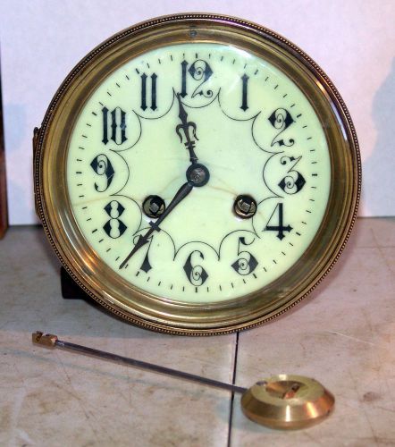 Antique 1880&#039;s  striking french clock, movement only, by vincent paris - working