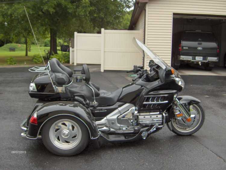 2008 Honda Goldwing 1800 Trike Black