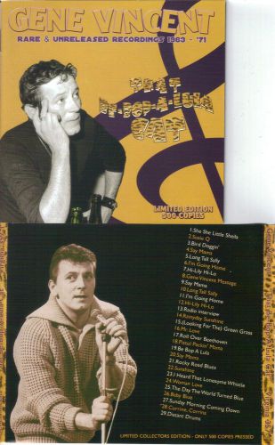 Gene vincent: rare &amp; unreleased recordings cd