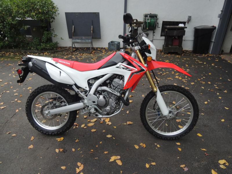 2013 honda crf 250l with 250 miles