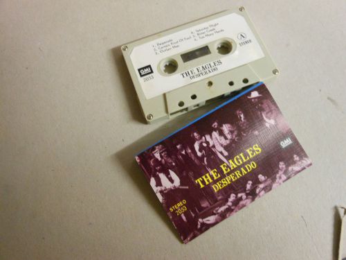 THE EAGLES cassette tape album DESPERADO lot 24