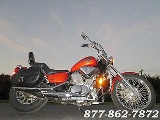 2005 Honda SHADOW VLX 600 VT600 WILLIE & MAX LEATHER SADDLE BAGS BARS BACK REST