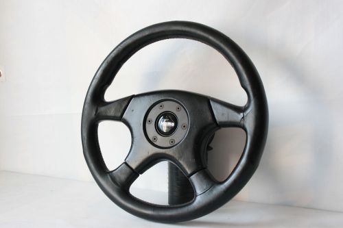 Momo made in italy leather steering wheel vw golf corrado passat scirocco vento