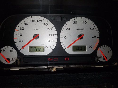 VW GOLF VENTO MK3 Clocks speedometer instrument cluster Tacho 1H0919861 B