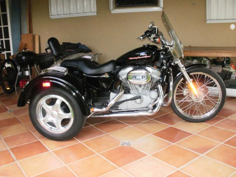 Harley-Davidson Sporster Trike for Sale; XL 883 Custom 2005 Lehman Raider Trike