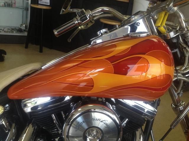 1988 harley softail customized, low miles