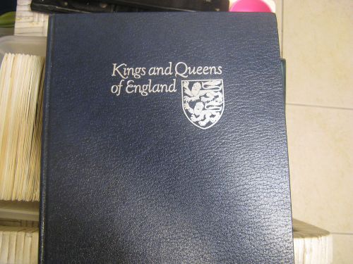 St vincent 483-494 kings &amp; queens fdc collection/album