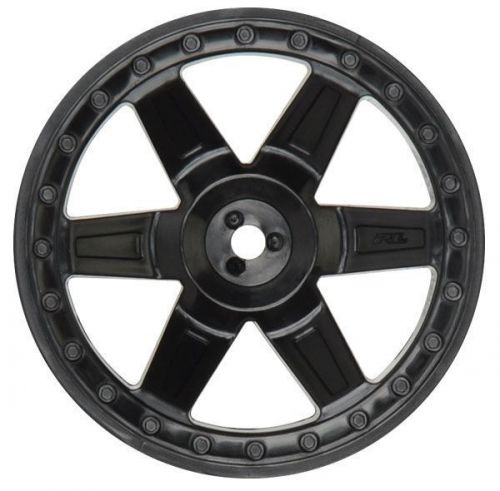 Proline Racing - Desperado 2.8&#034; Black Rear Wheels (2)