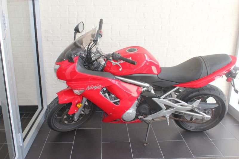 2007 KAWASAKI NINJA 650 RED MOTORCYCLE RUNS GREAT NEED A LITTLE TLC
