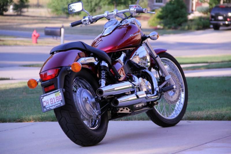 2009 Honda Shadow Spirit Red Low-Rider Cruiser - $2,500 Savings!