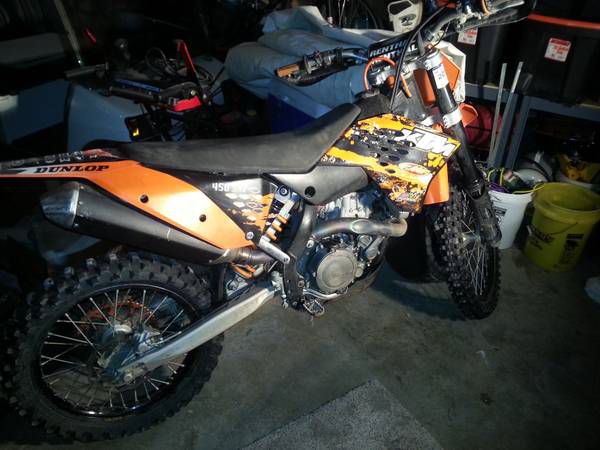 2008 KTM SX450F possible trade for 250