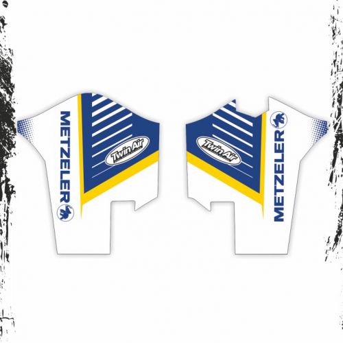 Husaberg fe te fx fs lower fork guard decals stickers 2009-2012