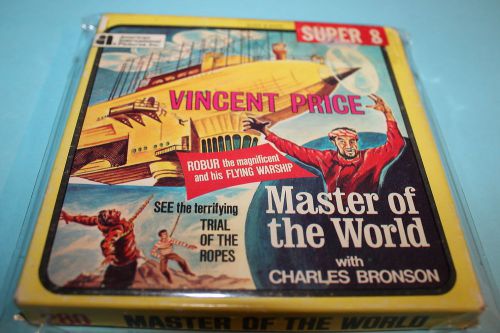 Super 8 mm Movie - Film - Master of the World - Vincent Price/Charles Bronson