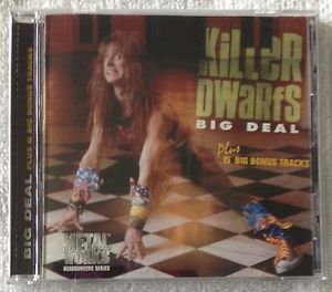 Killer dwarfs - big deal (6 bonus tracks) cd 2000 collectables records, u.s.a.