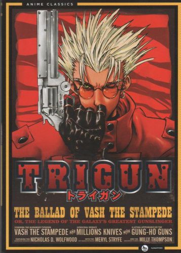 Trigun: The Complete Series - Anime Classics (DVD, 2013, 4 Disc Set)