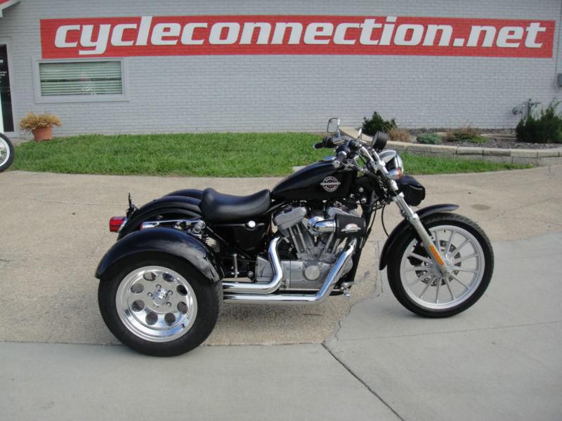 2002 Harley Davidson XL883 Sportster Trike, 11k miles, Vance & Hines