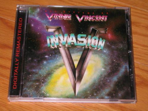 Vinnie vincent invasion all systems go rare oop cd