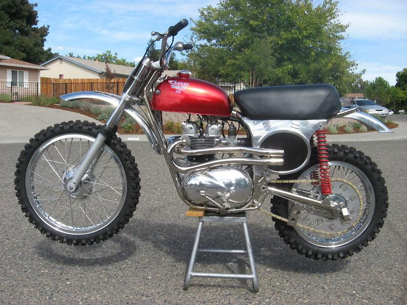 1971 Cheney /Triumph 500 MX COMPLETELY RESTORED