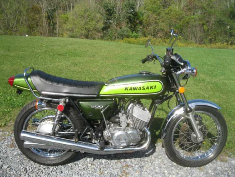 1973 Kawasaki H1 500 Triple ORIGINAL andamp; NICE