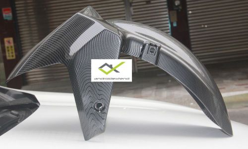 KYMCO XCITING 400 FRONT WHEEL FENDER WITH CARBON LOOKS