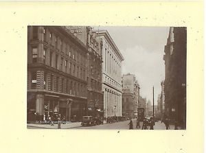 Glasgow Scotland UK 1908-29 RPPC real photo postcard St. Vincent Street Stores