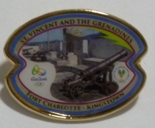 Olympic pin rio 2016 noc committee st vincent and the grenadines limited