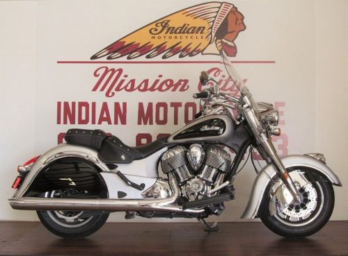 2016 Indian Chief Vintage Star Silver and Thunder Black