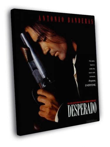 El Mariachi Desperado Antonio Banderas Movie FRAMED CANVAS Print