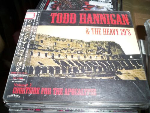 Todd hannigan the heavy 29s vol.2 courtside for the apocalyps  japan cd obi d775