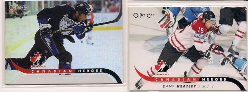 09 10 lecavalier vincent team canada heroes glossy