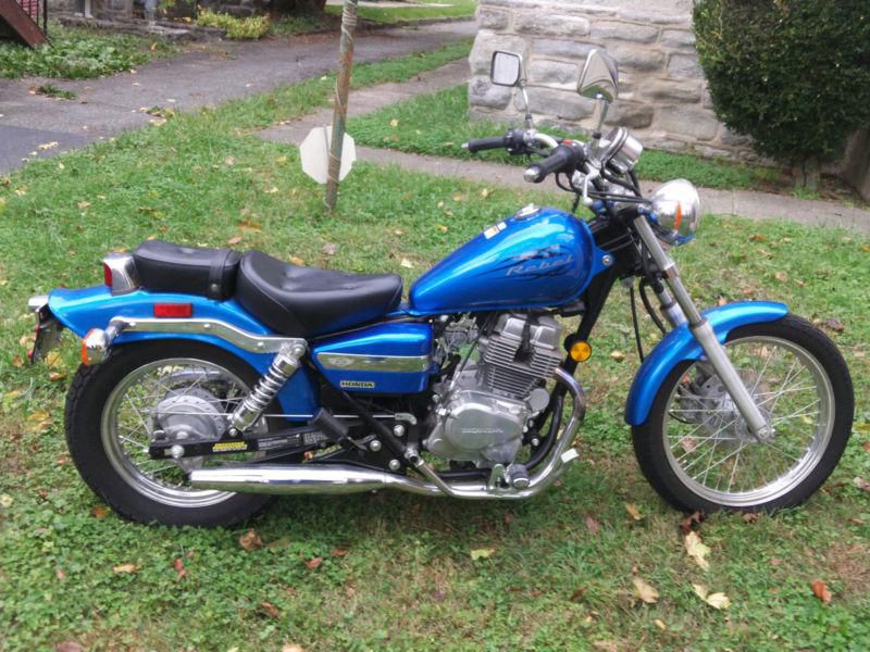 2009 Honda Rebel Motorcycle - Like New - Pick Up Winfield, Pa. CMX250C Blue