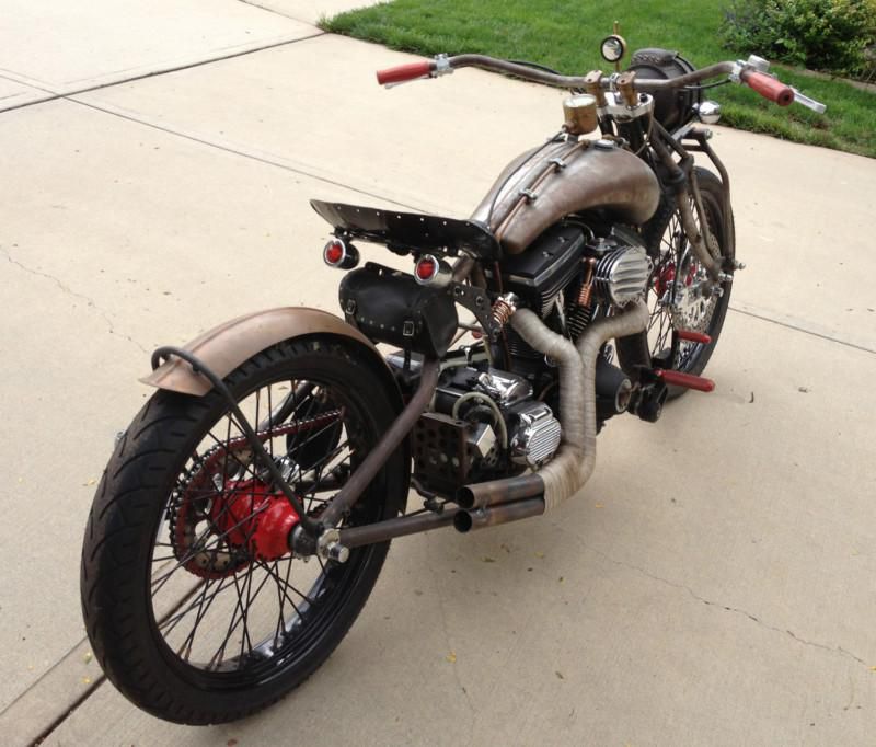 2011 Vintage Antique, Custom Harley Davidson board track style motorcycle! COOL