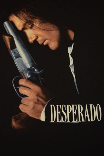 1995 Desperado Movie t shirt Antonio Banderas Lg/XL MADE IN USA #1304