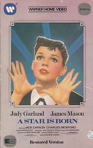A STAR IS BORN Judy Garland 2 BETA TAPE SET / Betamax Restored Version
