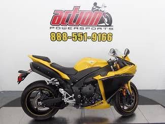 2009 yamaha yzf-r1 r1 1000cc sport bike, yellow, like new $9288 financing & ship