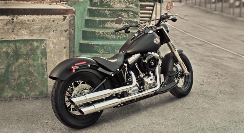 2013 Harley Davidson Softail Slim, Black Denim, Twin Cam 103 cu. in. 103B Engine